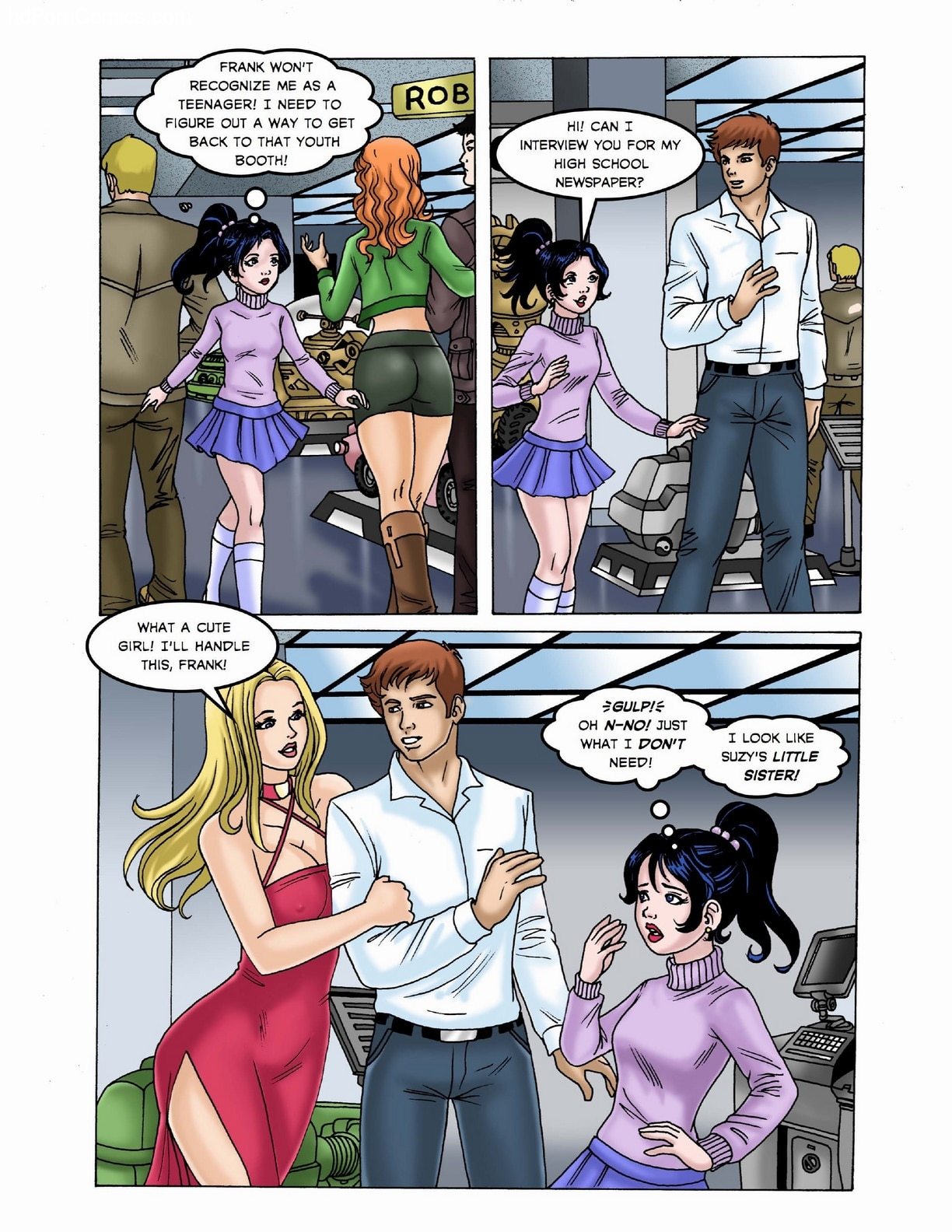 Crybaby Marilyn13 free sex comic
